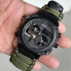Часы наручные SKMEI 2202AG, PARACORD, ARMY GREEN, Compass, термометр, свисток, кресало, 10347