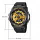 Часы наручные SKMEI 2101BKGD, BLACK/GOLD, 10310