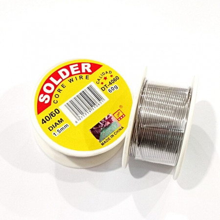 Припой Олово для пайки SOLDER 1,5мм, 60г.