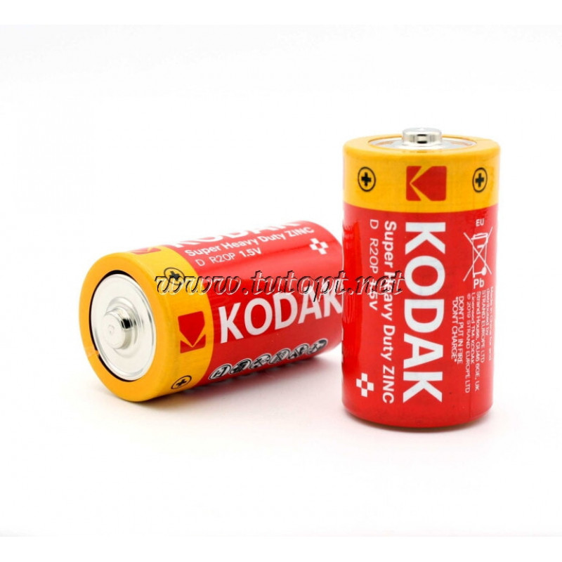 Батарейка KODAK Super Heavy Duty R20P (D) / солевая