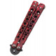 Нож бабочка Тренировочная Skall 301-2 Red