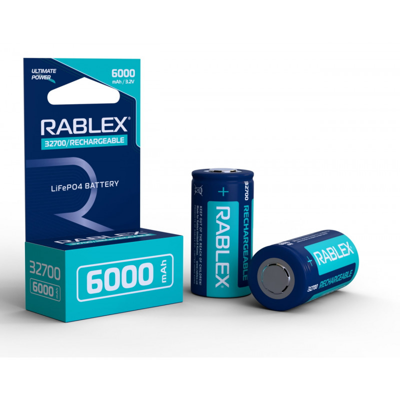 Акумулятор Rablex 32700 LiFePO4 6000mAh Li-ION 3.2v