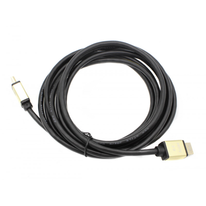 Кабель HDMI на HDMI 3м / 4k / 3D / HDR /