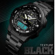 Часы наручные SKMEI 1370BKWT , BLACK/WHITE, 10241