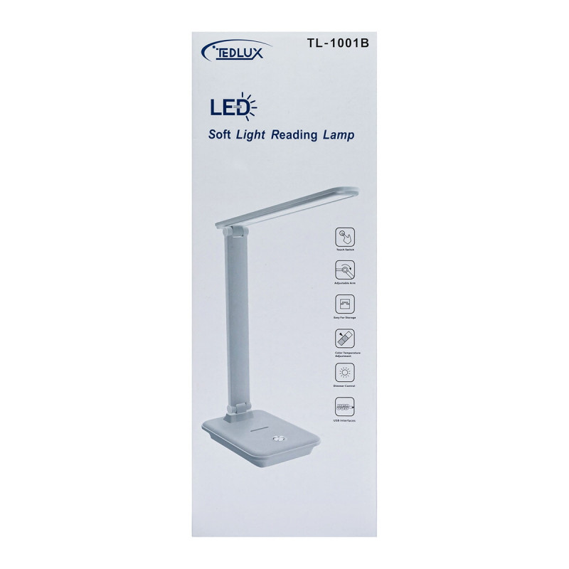 Настільна LED лампа акумуляторна TEDLUX TL-1001B