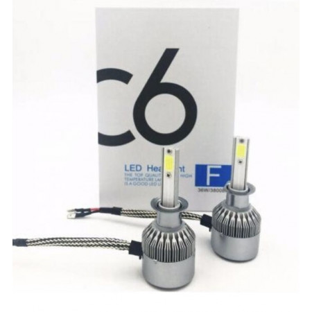 Комплект автомобильных LED ламп C6 H3 5539