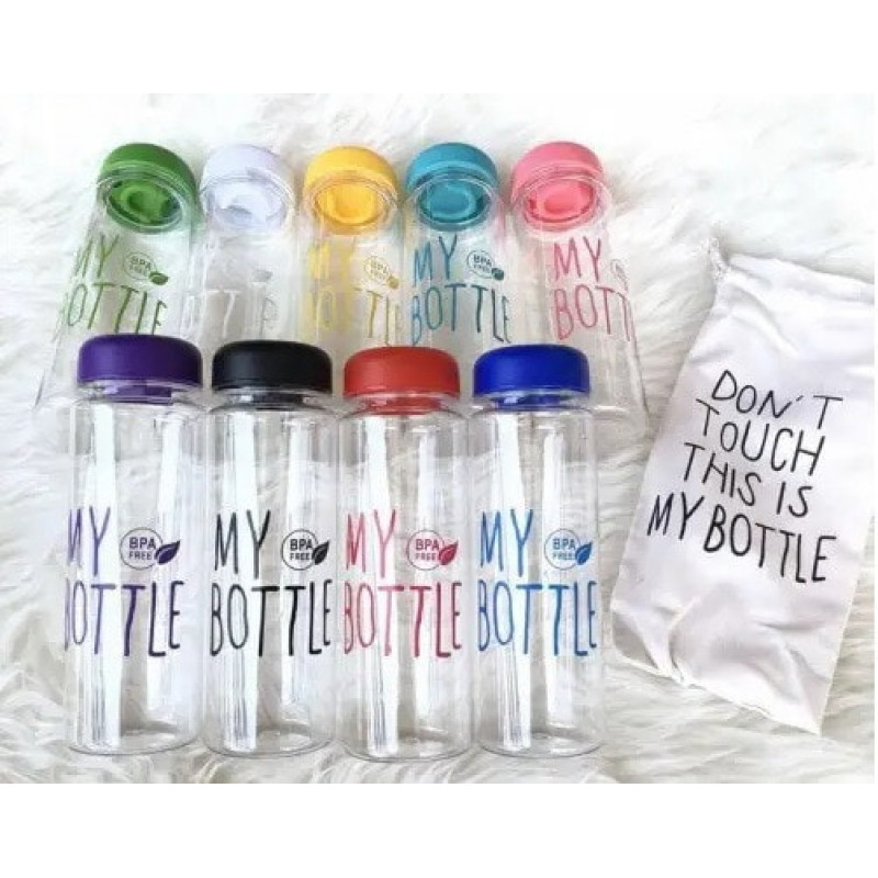 Бутылка для воды My Bottle 500мл. в чехле / разные цвета / 421