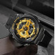 Часы наручные SKMEI 2101BKGD, BLACK/GOLD, 10310
