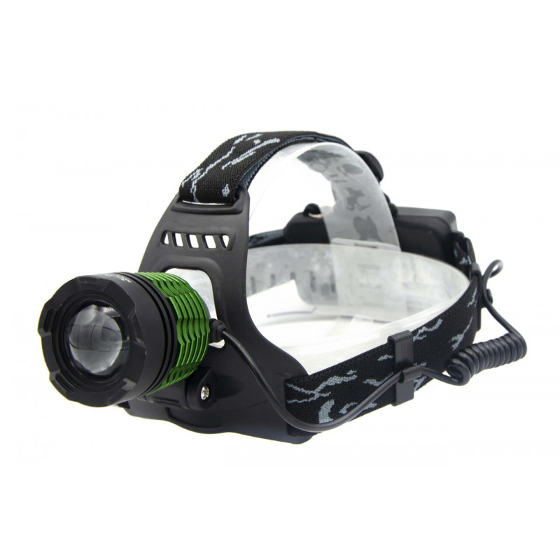 Налобный фонарь Bailong BL-2188-T6, RB101, T6, Zoom, MicroUSB