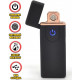 Зажигалка USB Lighter, 8070, пластик, разные цвета