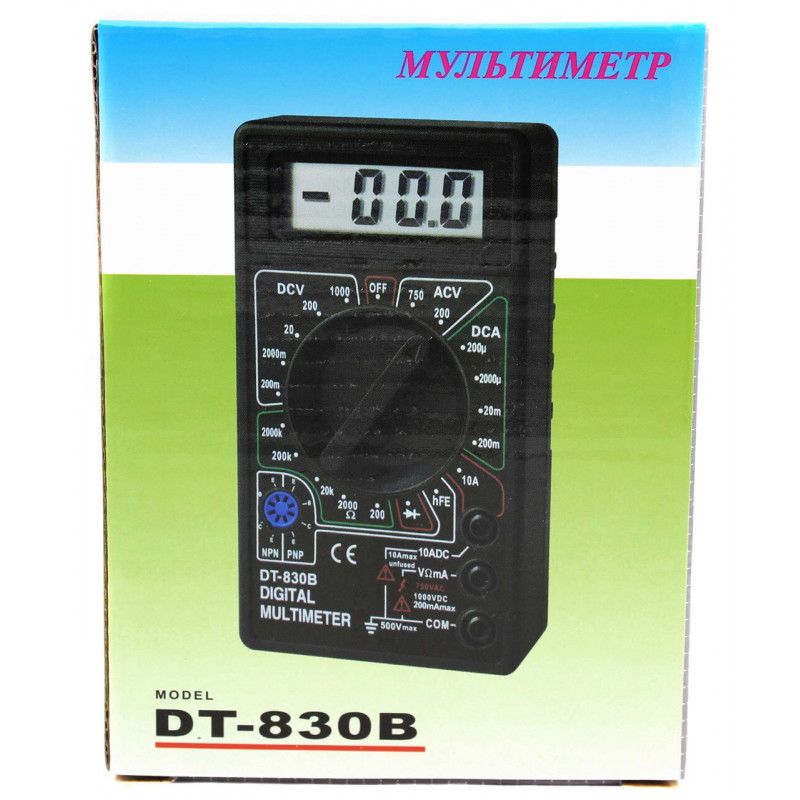 Мультиметр DT-830В (Тестер)