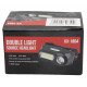 Налобный фонарь Bailong BL-1804, PL185, LED+COB, аккумулятор 18650, micro USB
