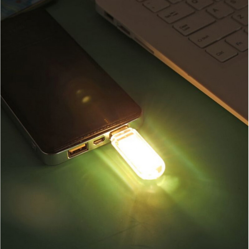 USB LED підсвітка-лампа для ноутбука, повербанка USB RB443 COB, 9207