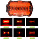 Велосипедний задній фонарик мигалка на батарейках 198-5LED, 2xAAA