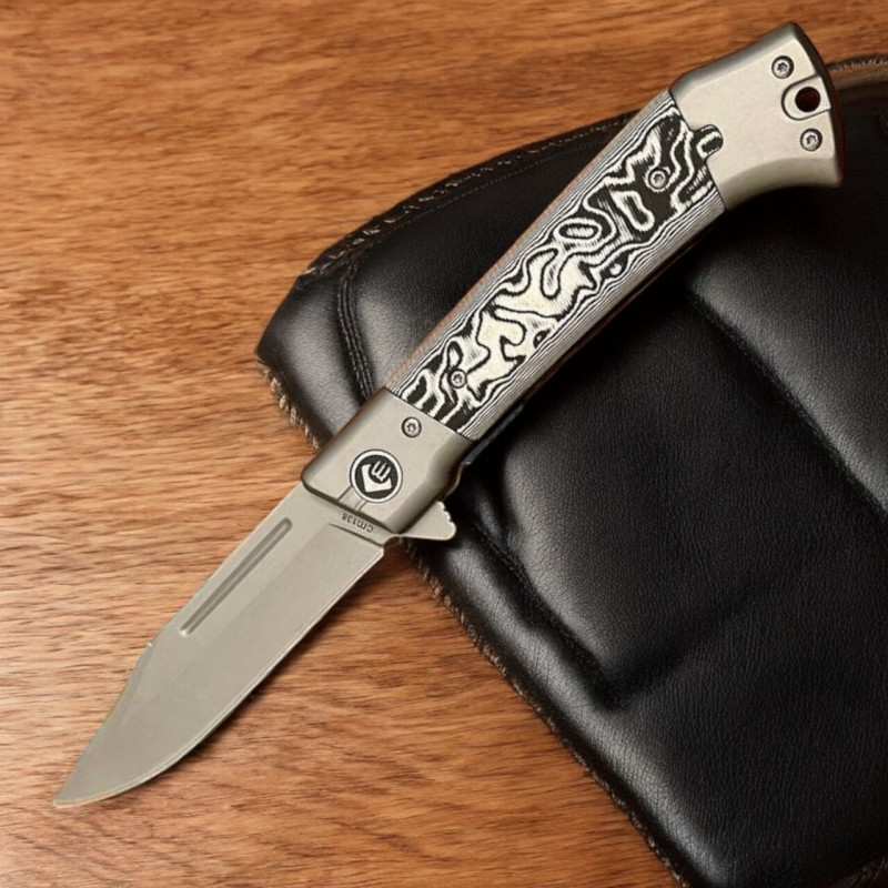 Нож складной ChongMing CM138, 2144 White
