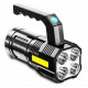 Ручний ліхтар X502, 4LED+COB, Li-Ion акум., ЗУ microUSB