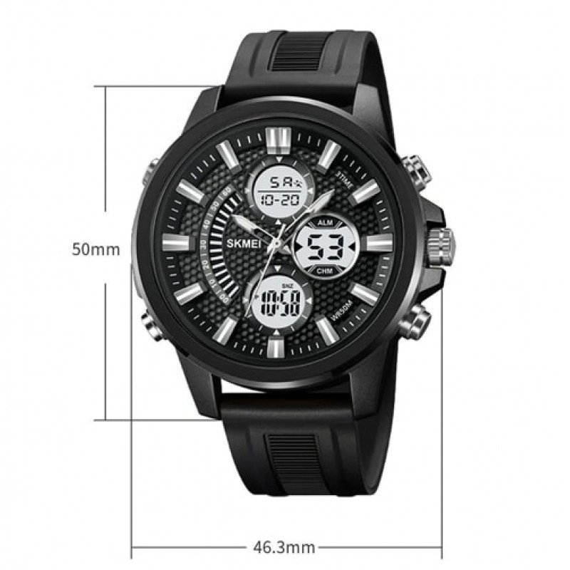 Часы наручные SKMEI 2235BKWT, BLACK-WHITE, 10352