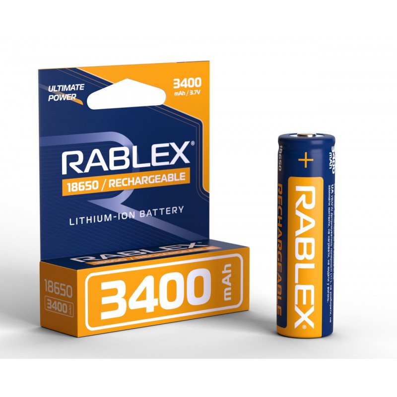 Аккумулятор Rablex 18650 Li-ion 3400mAh Li-ION 3.7v