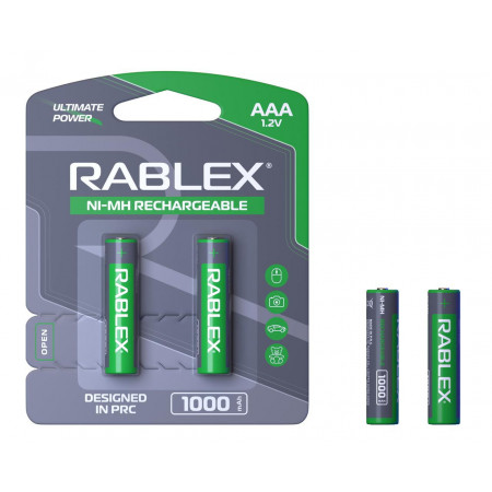 Акумулятор Rablex HR3/AAA Ni-MH 1000mAh 1.2V 1 шт.
