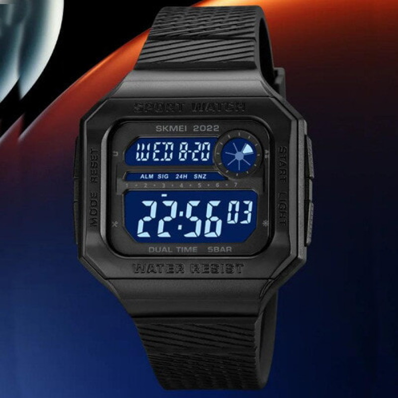 Часы наручные SKMEI 2022BKBK, BLACK-BLACK, 10288
