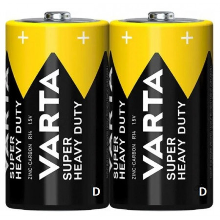 Батарейка VARTA Super Heavy Duty R20 / соляна