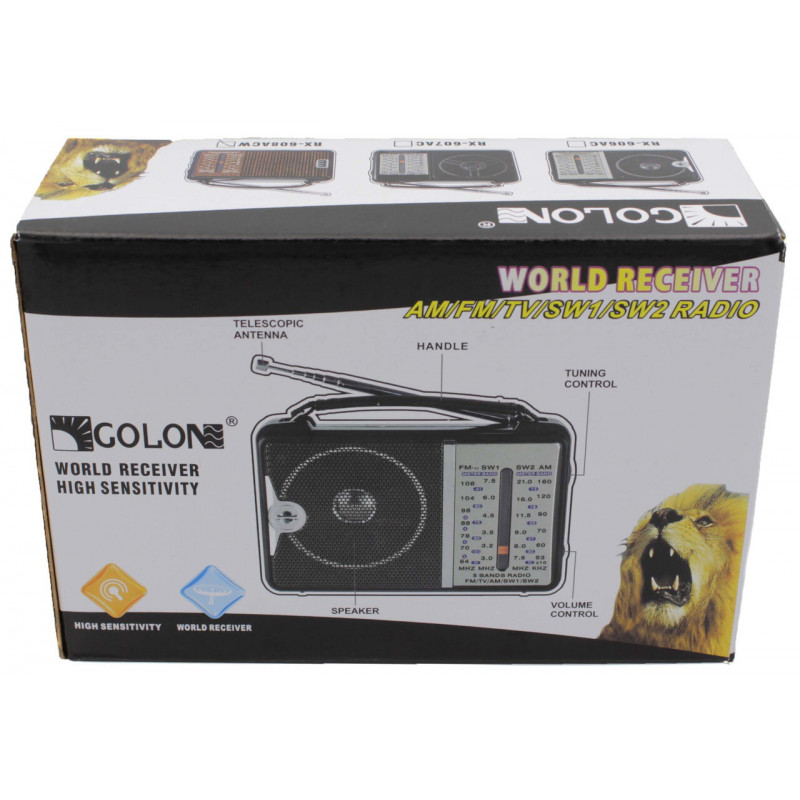 Радіоприймач Golon RX-608AC