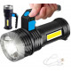 Ручной фонарь BL-8205, встроенный аккум, USB, индикатор зарядки