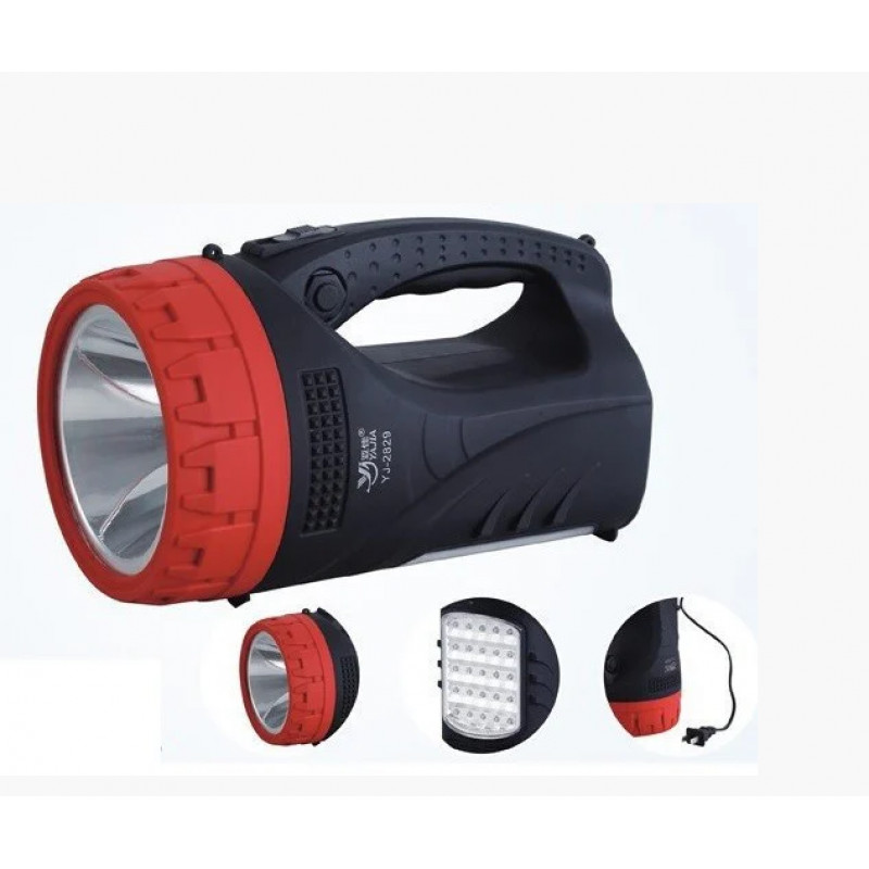 Ручний ліхтар Yajia YJ-2829TP, Акумулятор, 5W+28SMD LED