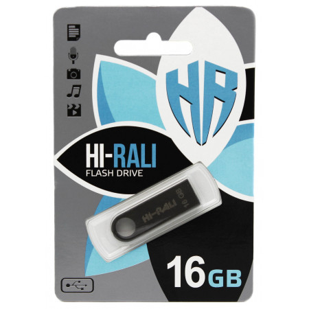 USB флеш накопитель Hi-Rali 16GB/ HI-16GBSH (Гарантия 3года)
