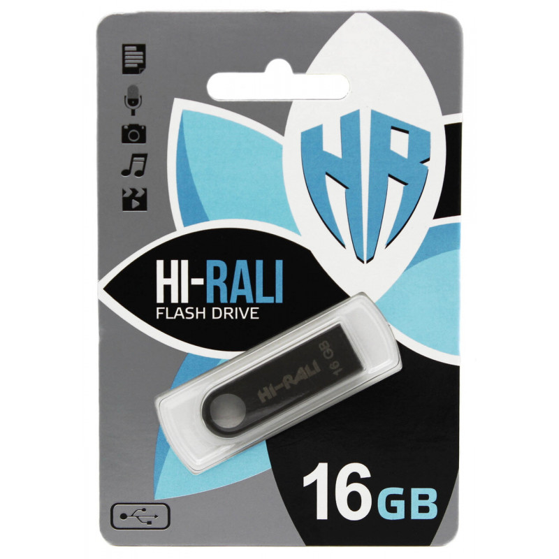 USB флеш накопитель Hi-Rali 16GB/ HI-16GBSH (Гарантия 3года)