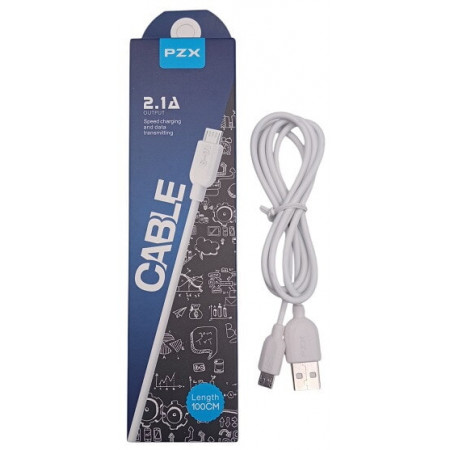 Кабель USB PZX S-01 1M MicroUSB / длинна 1 метр