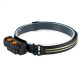 Налобный фонарь Bailong BL-W691-2COB, Красный, Белый+RGB, Motion Sensor, Li-Ion аккум.,Type-C, 8668