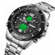 Часы наручные SKMEI 1670SIWT, SILVER-WHITE, 9772