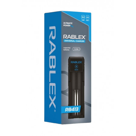 Зарядное устройство Rablex RB413 1x18650 и др./ от USB /