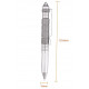 Ручка Тактична зі склобоєм Laix B2 Tactical Pen / алюміній Сірий