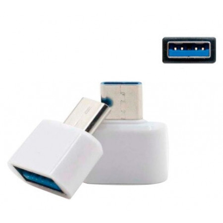 Переходник USB OTG с телефона на флешку USB- Type-c / 3945