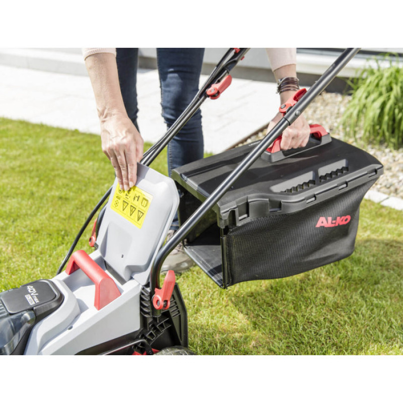Аккумуляторная газонокосилка Al-Ko 34.8 Li Easy Flex с 2 акб 20V 2.5Ah и з/у