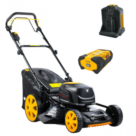 Акумуляторна газонокосарка Mowox EM 5162 SX-Li з 1 акб 62V 4.0Ah та з/в BC 135