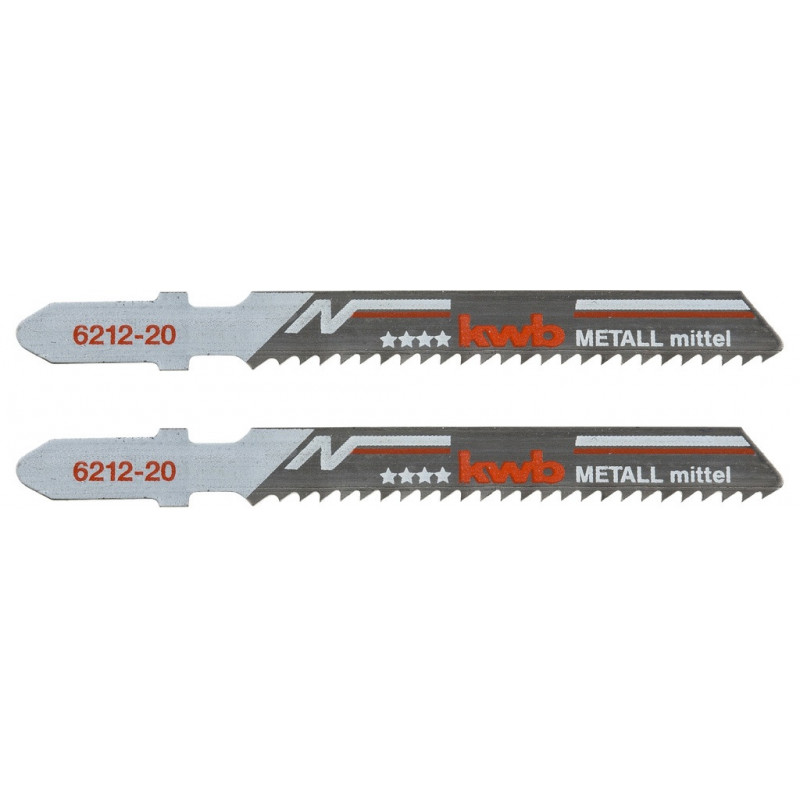 Полотна для лобзика, Bi-Metal, T118BF, 2 шт, KWB (621220)