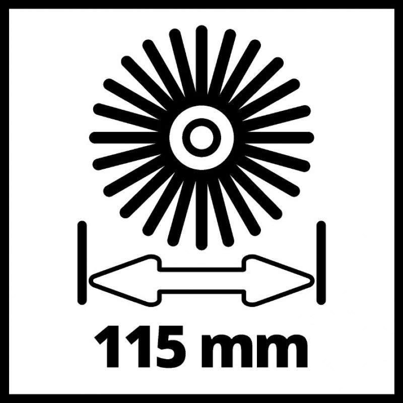Щітка жорстка ULTRA до Einhell PICOBELLA (3424122)