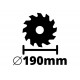 Пила циркулярна Einhell TC-CS 1410 (4331050)