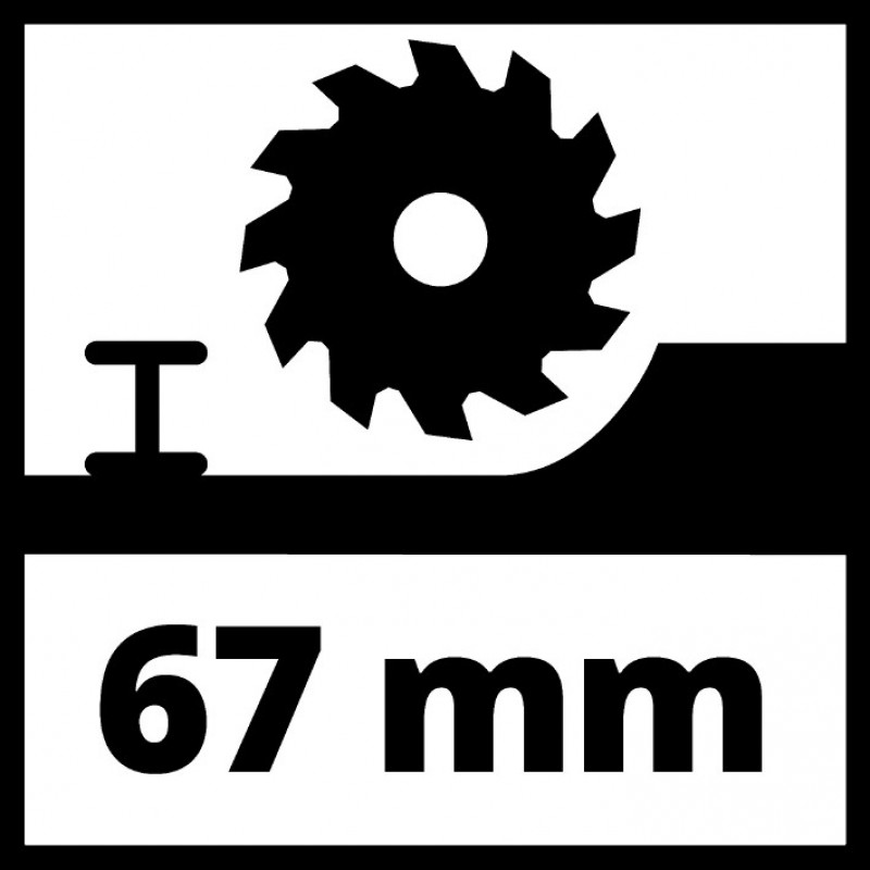 Пила циркулярна Einhell TC-CS 1410 (4331050)