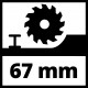 Пила циркулярна Einhell TC-CS 1410 (4331050)