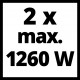 Аккумуляторы Einhell 2 шт 18V PXC Twinpack 5.2 Ah (4511526)
