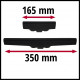 Набор насадок для Einhell BRILLIANTO, 2 шт, 165/350 мм (3437102)
