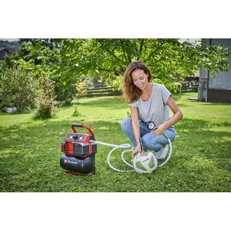 Компресор акумуляторний Einhell TE-AC 18/75 Li OF - Solo (4020410)