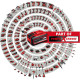 Газонокосилка аккумуляторная Einhell GE-CM 43 Li M Kit (3413130)