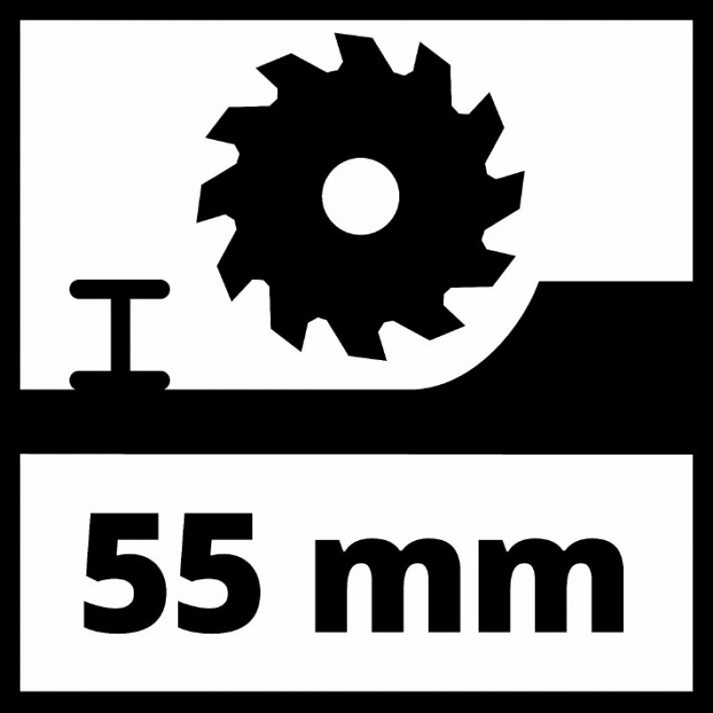 Пила циркулярная Einhell TC-CS 1250 (4331040)