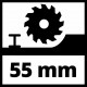 Пила циркулярная Einhell TC-CS 1250 (4331040)
