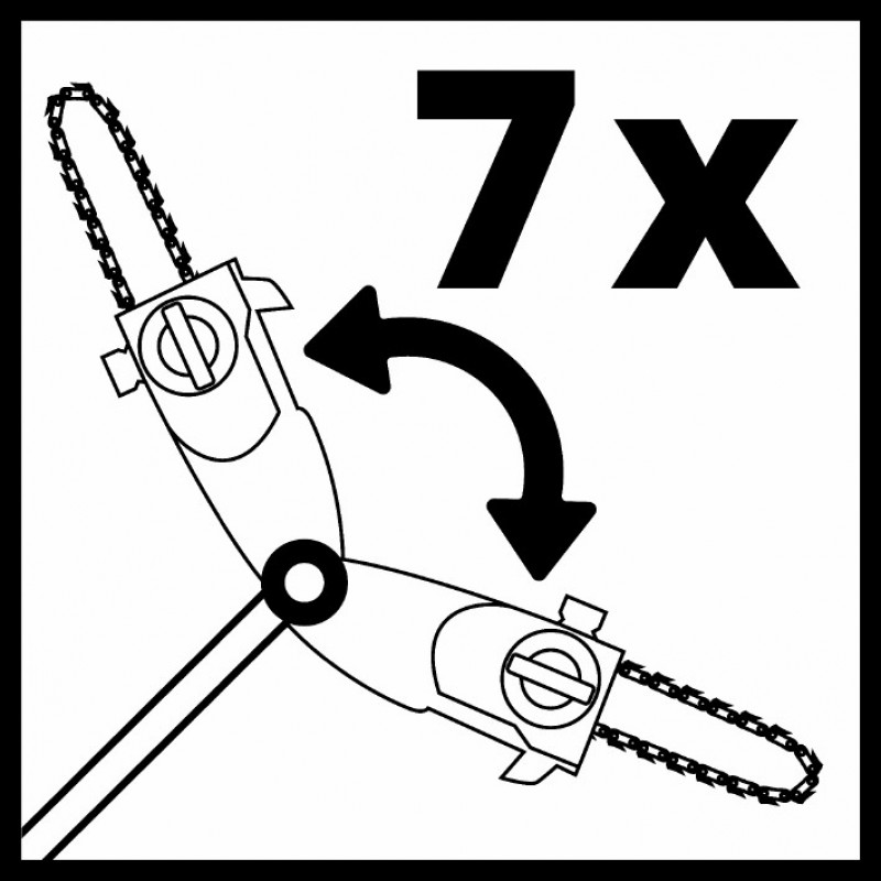 Насадка - цепная пила к Einhell GE-НН 18/45 Li T (3410835)